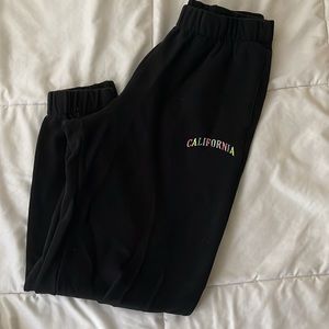 hollister sweatpants! so cute! size:s